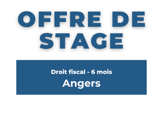 Image de Offre de stage - Droit fiscal